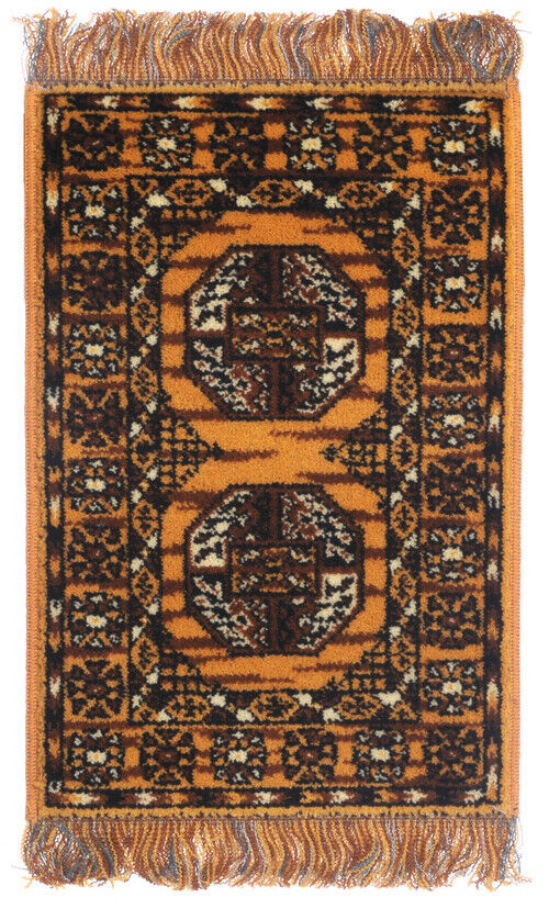 Afghan Quality Rug, Made In Austria, Wool, 9"x15" Dolls House Miniature