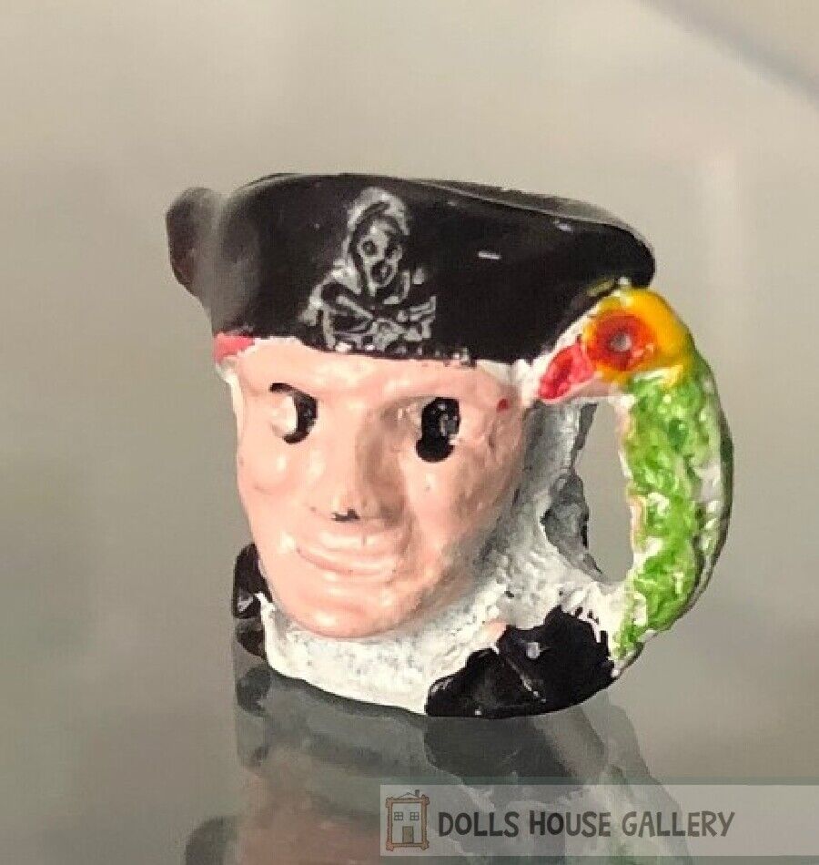 Toby Die Cast Mug, Dolls House Miniature, 1.12 Scale