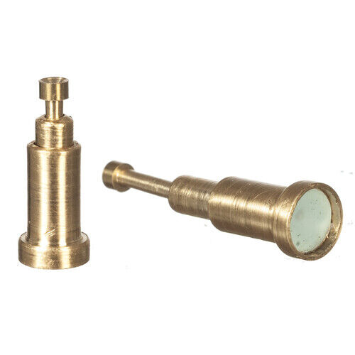 One Hand Held Extendable Telescope, Dolls House Miniature, Price is for one only