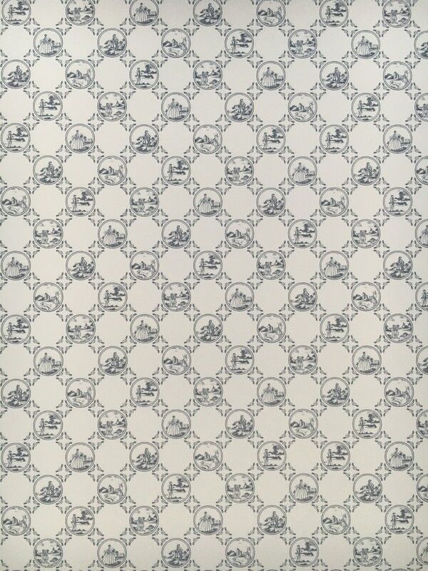 3 Sheet of Beatrix Wallpaper Dolls House, Miniature, Decorating Doll House