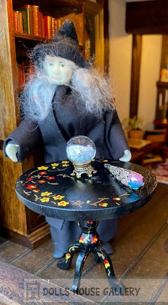 Ball & Torch, Dolls House Miniature Halloween, Handmade