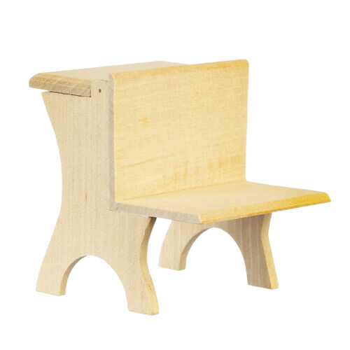 Small School Desk, Dolls House Miniature, Child's Desk, Miniatures