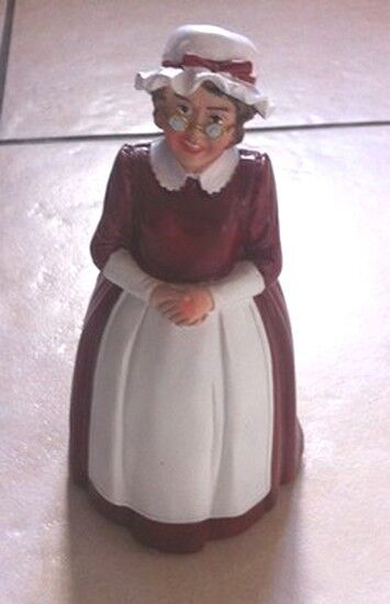 Mrs Santa Claus , Dolls House Miniature Xmas Time Christmas Hols