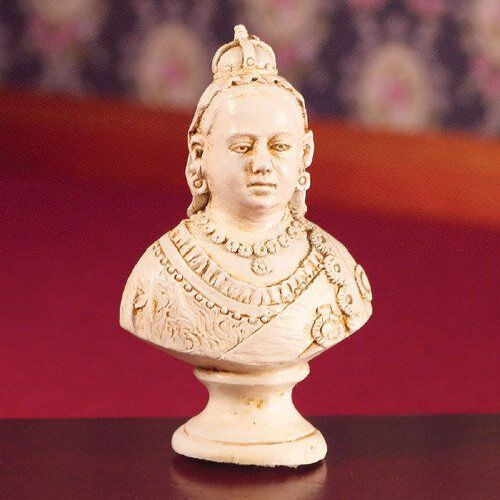 Queen Victoria Bust, Doll House Miniature 1.12 Scale, Ornamental