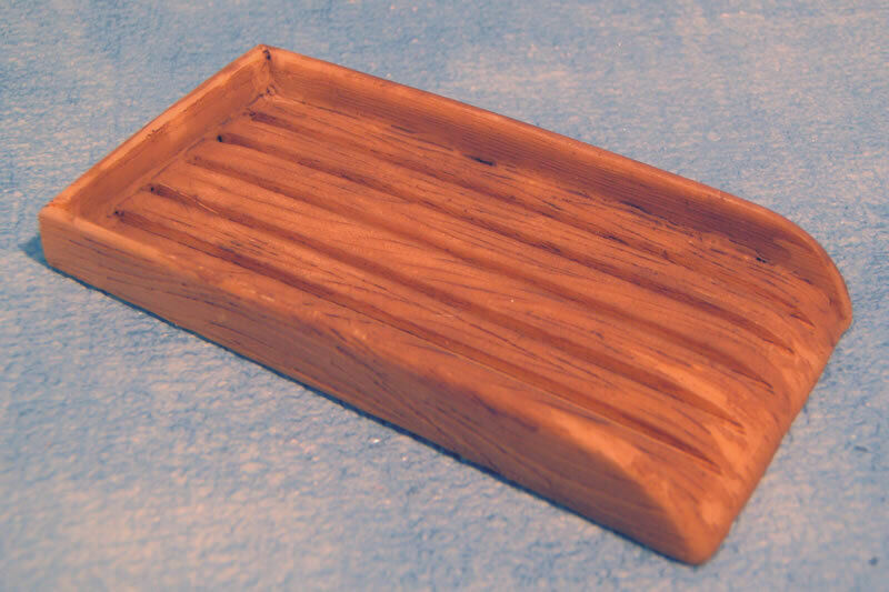 Draining Board, Dolls House Kitchen Accessory, 1.12 Scale, Washing Up.