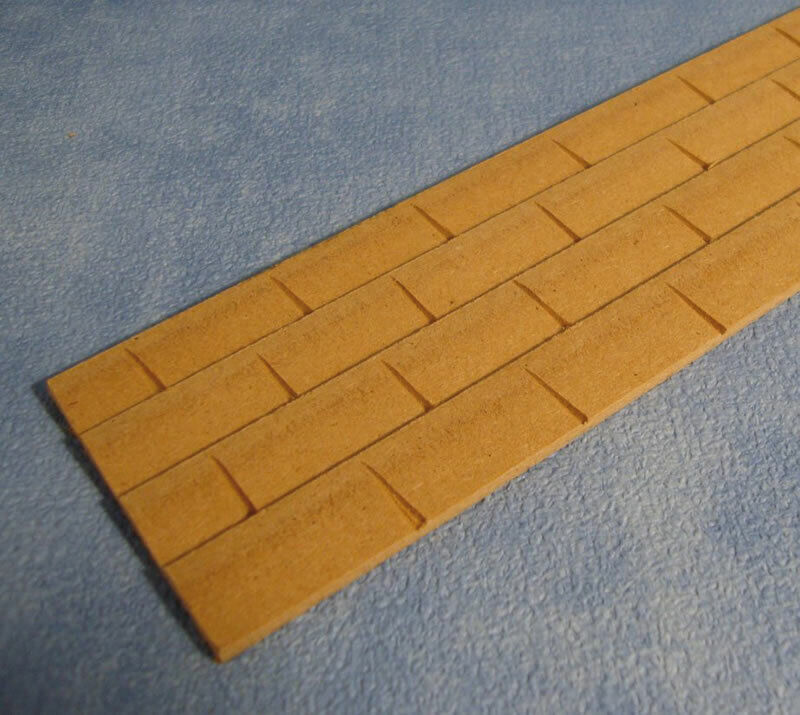 MDF Wood Roof Tiles , Dolls House Miniature, DIY Roof