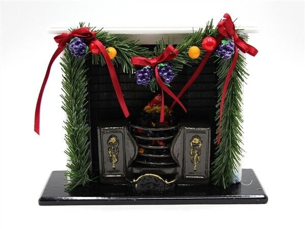 Firplace Christmas Garland, Dolls House Miniature, Xmas Decoration GARLAND ONLY