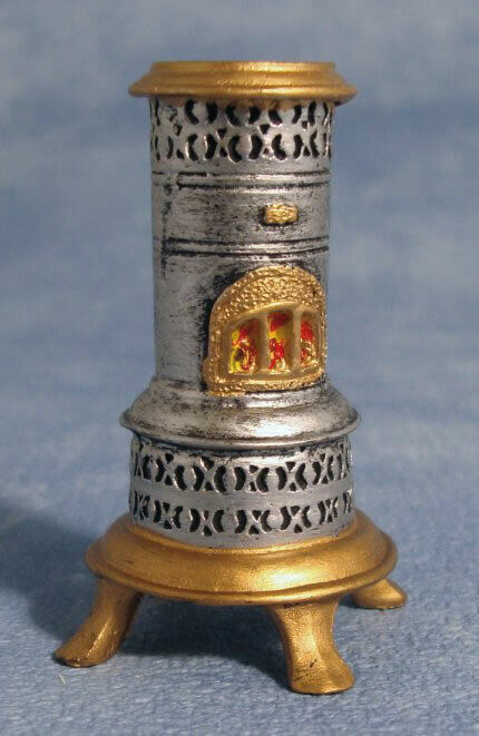 Old Fashioned Small Stove, Dolls House Miniature