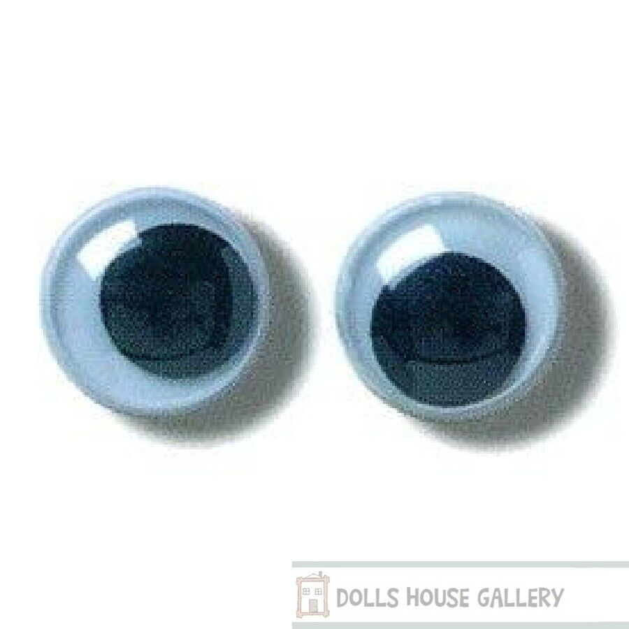5 Pairs of 7mm Stick On Googly Eyes, Crafts, Funny Faces,