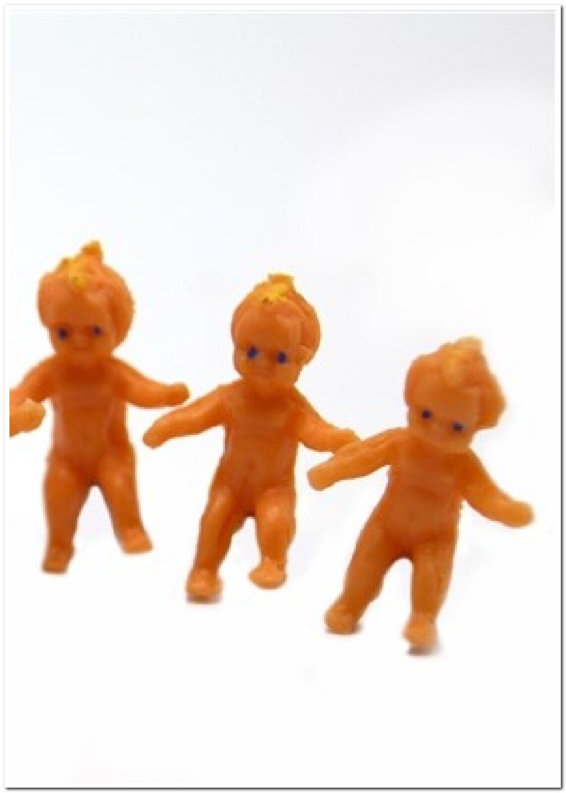 Set of 3 Very Small Babies, Dolls House Miniatures, Small Babies, Miniature