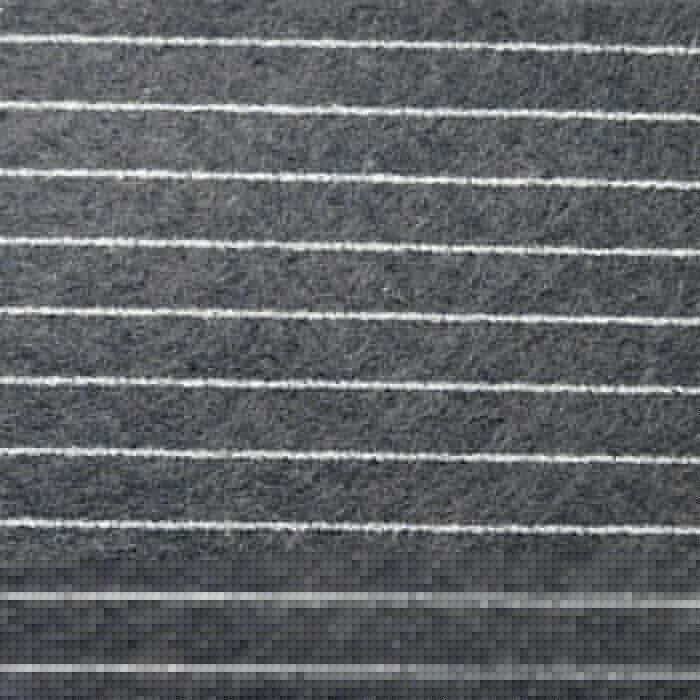Slate Grey Striped Stair Carpet, Dolls House Miniature 1.12 Scale Adhesive Back