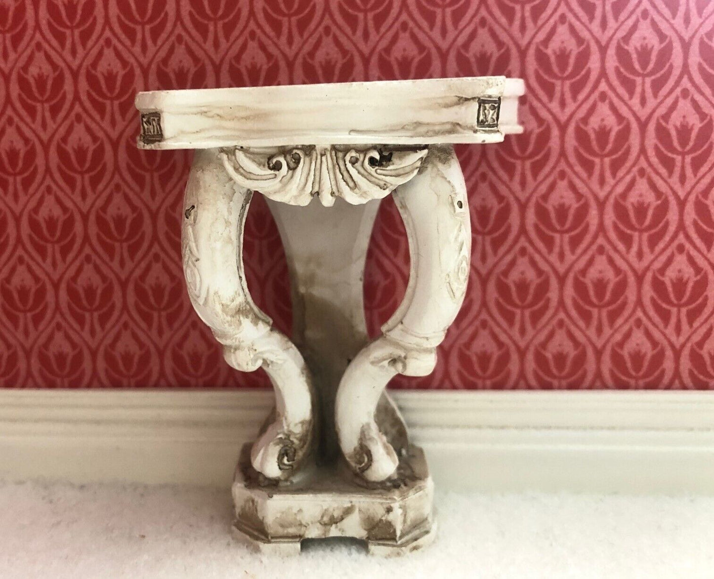 French Style Console Table, Dolls House Miniature, Furniture 1.12 Scale Hall