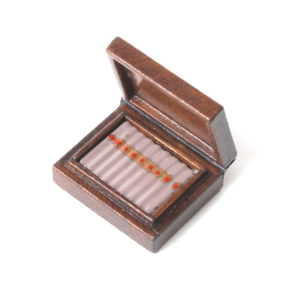 Box of Cigars Dolls House miniature study smoking accessories 1/12 Scale, Study