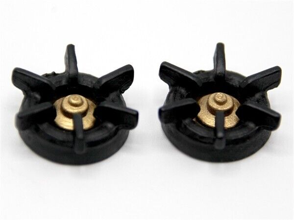 2 Stove Burners, Doll House Miniature, 1.12th Scale, Kitchen Cooker