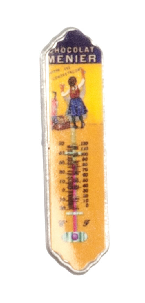 Decorative Thermometer, Dolls House Miniature Room Accessory