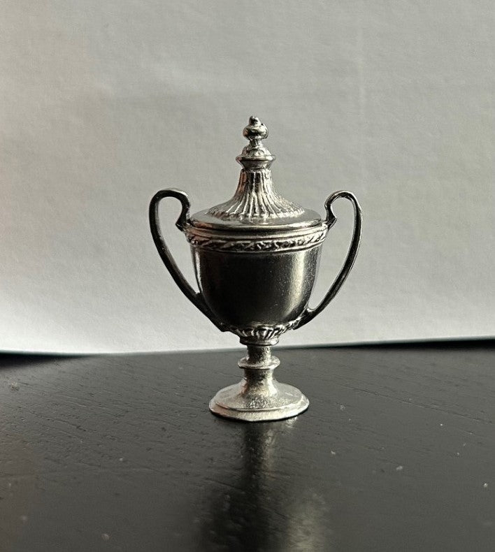 Pewter Trophy with removable Lid 40mm Tall