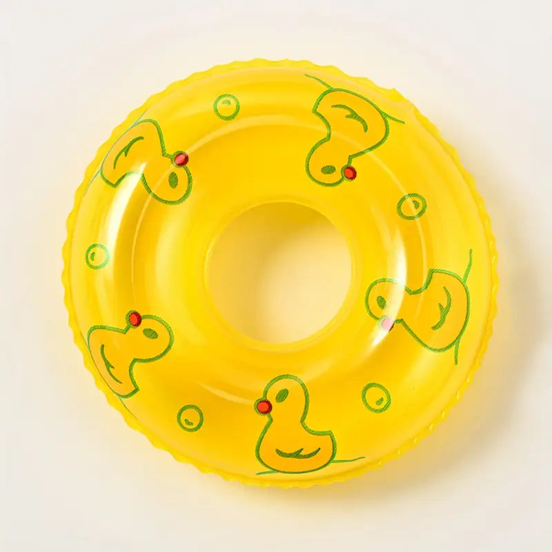 Miniature Rubber Ring Yellow, Seaside Pool Accessory