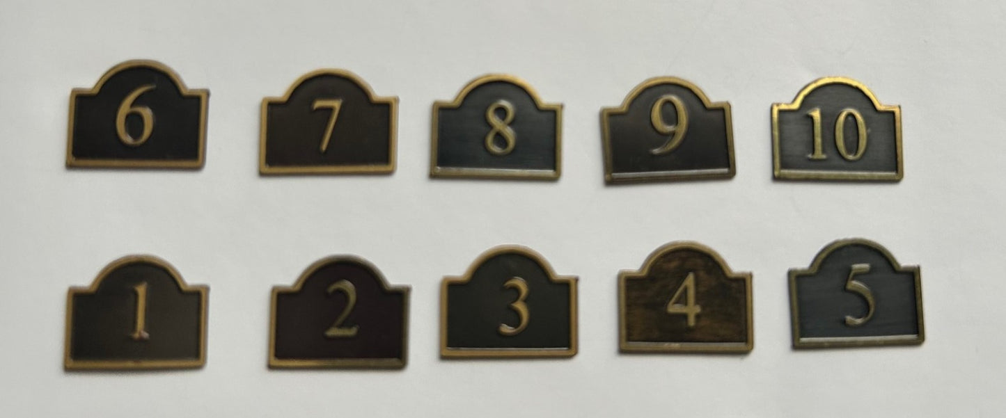 House Number Plaques
