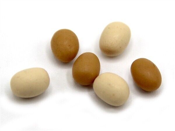 6 Loose Eggs, Dolls House Miniature, Miniatures, Food