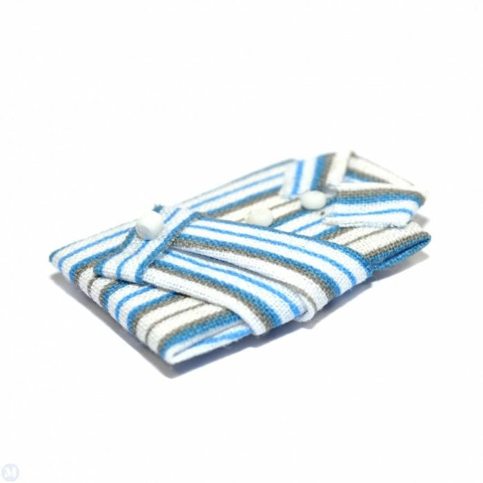 Folded Shirt, Dolls House Miniature Clothes, 1.12 Scale, Clothing Bedroom