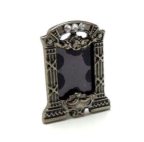 Small Pewter Photo Frame with Embedded Jewels, Dolls House Miniature, Ornamental