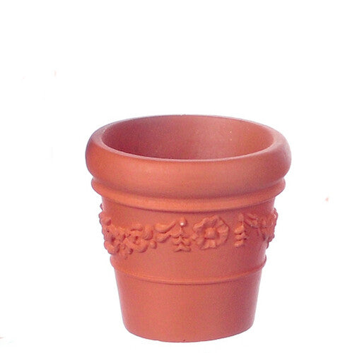 Dolls House Victorian Garden Pot / Planter Terracotta, Miniature, Garden