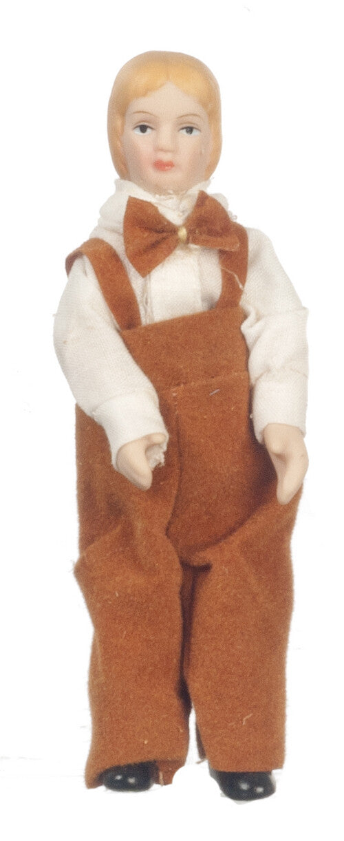 Big Brother Doll, Dolls House Miniature 1/12 Scale Child Doll