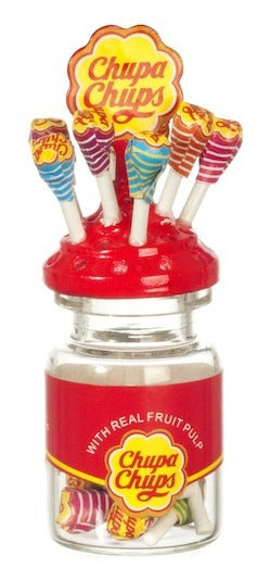 Lollipops & Jar Display Stand Dolls House Miniatures 1.12 Scale UK Company