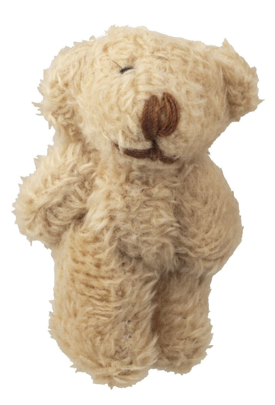 Brown Furry Bear, Dolls House Miniatures, Nursery Accessory Bedroom.