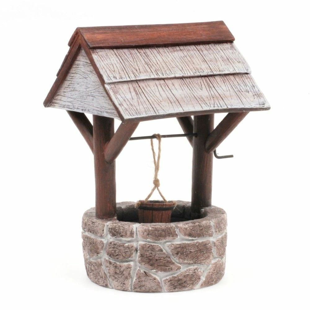 Fieldstone Wishing Well, Dolls House Miniature Garden