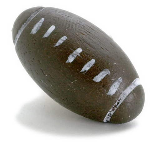 American Football, Dolls House Miniature, 1.12 Scale