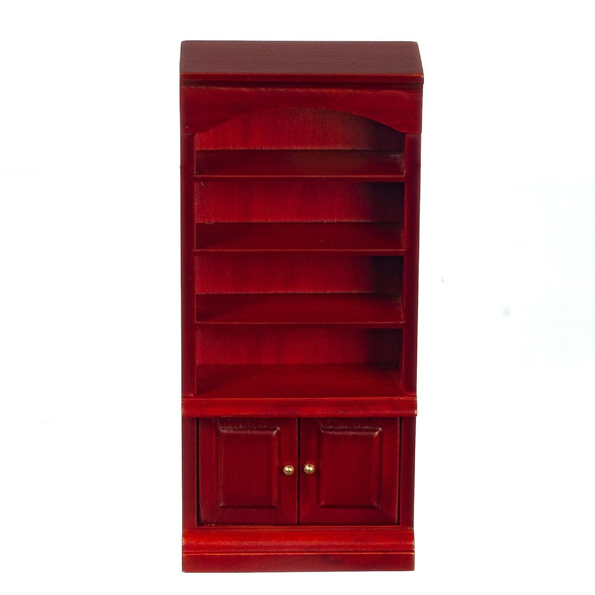 Bathroom Cabinet Mahogany, Dolls House Miniature, Furniture. Shelves