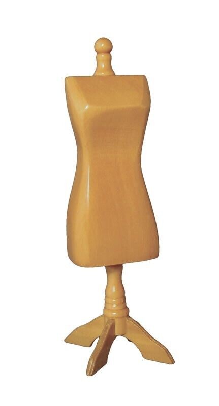 Tailors Mannequin Miniature Dolls House Sewing Room or Tailors Shop.