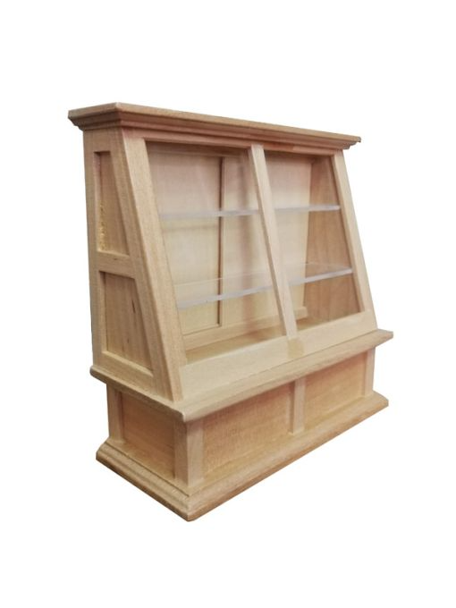 Shop Counter Pine, Miniature Shop Unit, 1.12 Scale, Store Display, Dolls House