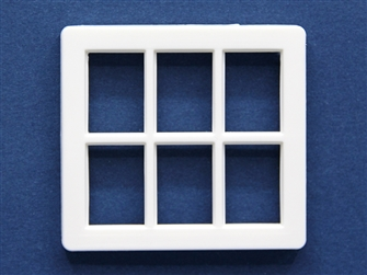 24th Scale 6 Pane Dolls House Window