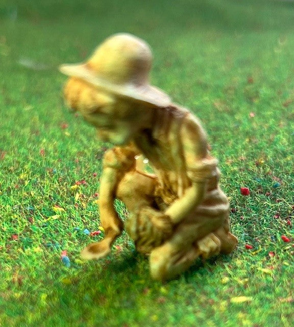 Boy Statue, Garden Accessory, Dolls House Miniature, Mansion Gardens
