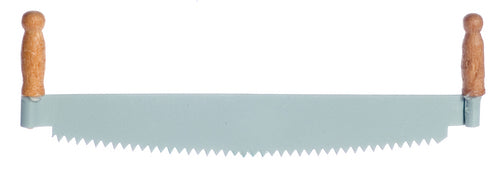 Crosscut Saw Dolls House Miniature Tools, Lumberjack Tool ,Tree Chopping