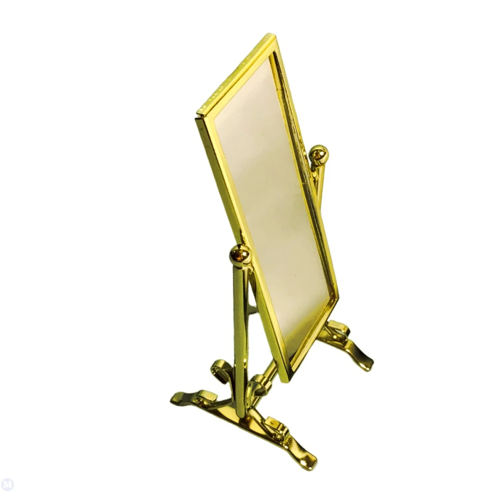 Mirror On Stand Bedroom Furniture 1.12 Scale Swivel Mirror Dolls House Miniature