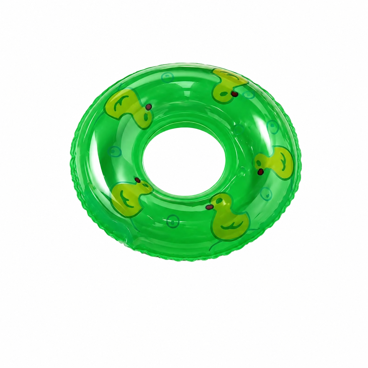 Miniature Rubber Ring Green, Seaside Pool Accessory, Dolls House Miniatures