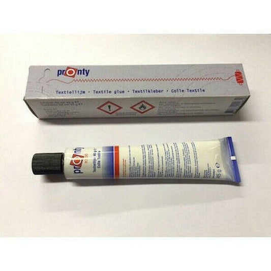 Pronty Clear Textile Glue 45 Gram Tube