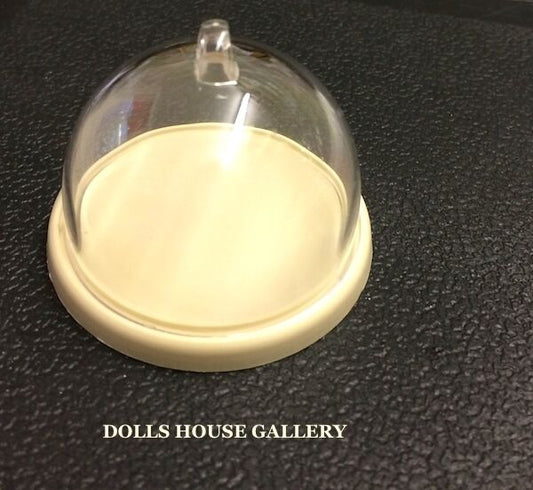 Large Cheese / Cake Bell, Dolls House Miniature Display Cover, Mini Accessory