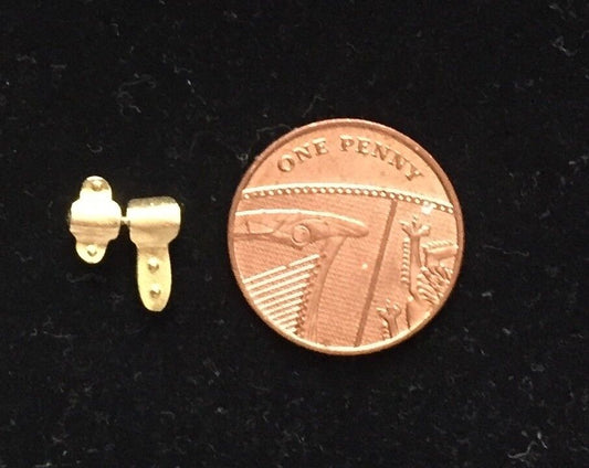 Design 25. Artisan Miniature Locks Latches & Pulls, 1:12 Scale Accessory