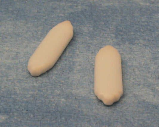 Pot White Door Plates , Dolls House Miniature, Doors Accessory