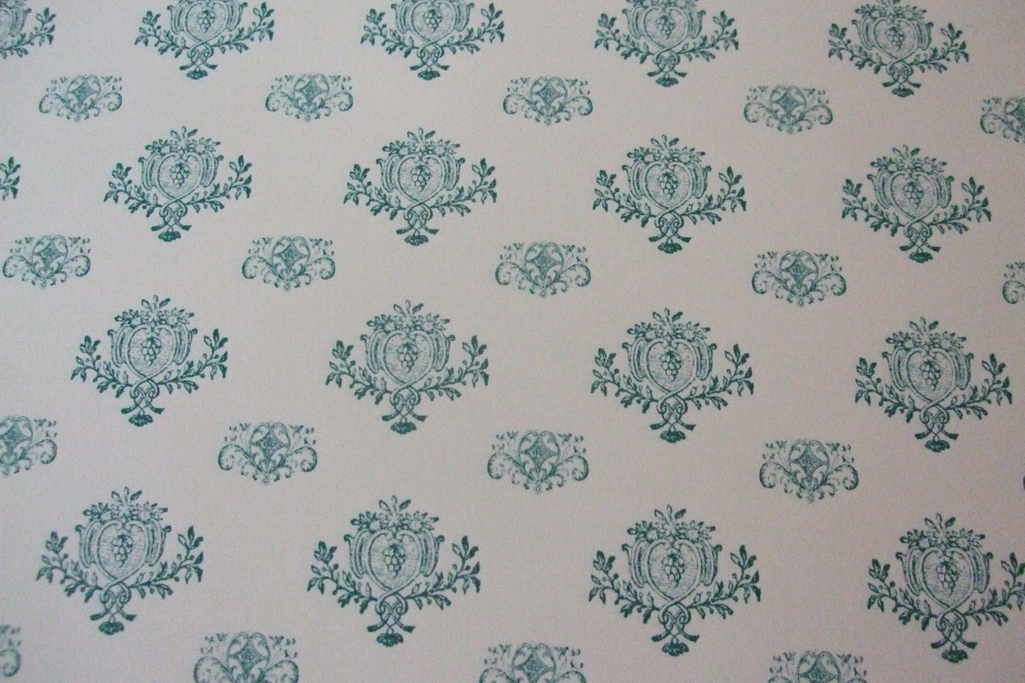 3 Sheets Byron & Shelley WallPaper Choice of Two Colours, Dolls House Miniature