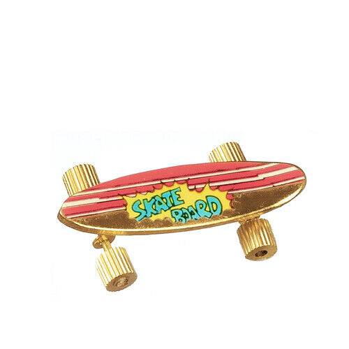 Skateboard, Dolls House Miniature, Toy Miniature Skate