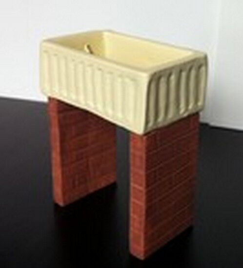 Belfast Sink Dolls House Miniatures,  Kitchen Furniture, Washing Up Pots & Pans