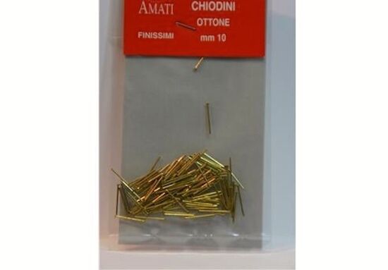 Brass Nail Pins For Use With Nail Nailer, Dolls House Miniature, Approx. 150