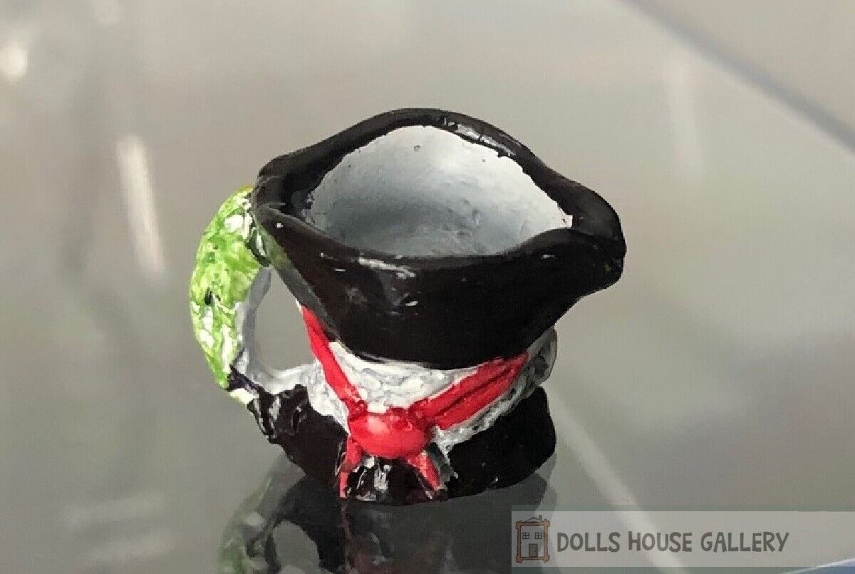 Toby Die Cast Mug, Dolls House Miniature, 1.12 Scale