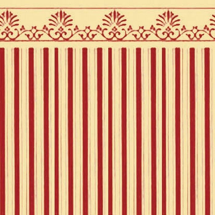 3 Sheets of Majestic Wallpaper, Choice of Colours, Dolls House Miniatures,