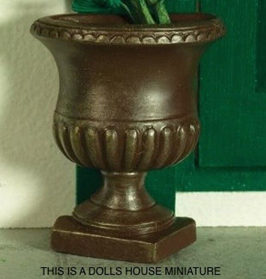 Flat Backed Wall Planter, Dolls House Miniature 1:12th Scale